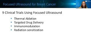 Research and Developments in Breast Cancer Treatments with Focused Ultrasound