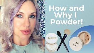 How to Powder your Makeup!