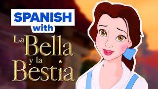 Learn Spanish with Disney Movies: Beauty and the Beast (Gaston's Surprising Proposal)