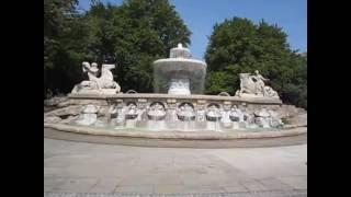 Wittelsbach Fountain in Munich, Bavaria, Germany, May, 2011