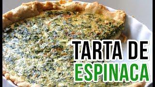 Receta super rápida saludable | Tarta de espinaca con queso