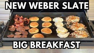 Big Breakfast on the Weber Slate Griddle