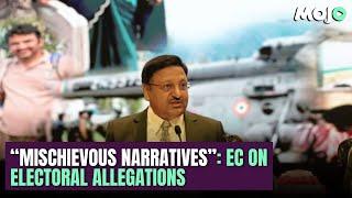 "Market of lies.." CEC Rajiv Kumar Responds To Allegations Made Against Election Commission