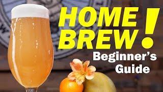 HOMEBREWING FOR BEGINNERS - How to Make Beer at Home 