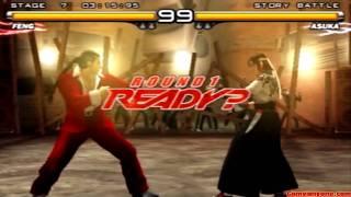 Tekken 5 - Story Battle - Feng Playthrough