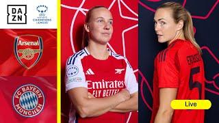 ARSENAL VS. BAYERN MUNICH | UEFA WOMEN'S CHAMPIONS LEAGUE 24-25 MATCHDAY 6 PREVIEW SHOW LIVESTREAM