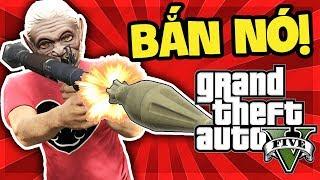 BẮN TÊN LỬA VỠ MỒM MARIO!? - GTA 5 Online (Sơn Đù Funny Moments)