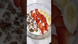 Chia seeds fruit bowl with my fav matcha latte  yum yum #vlog #homemade #recipe #yummy #breakfast