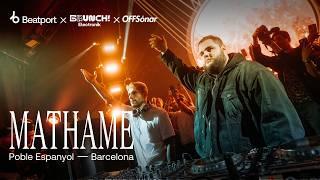 @mathame2049 DJ Set - @BrunchElectronikBarcelona x OFFSónar 2024 | @beatport