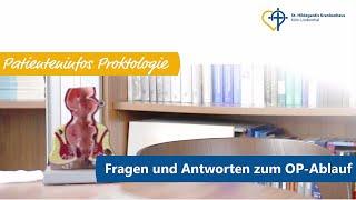 Patienteninfos Proktologie: Ablauf des OP-Tages