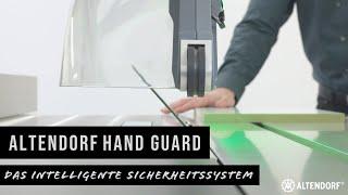 Hand Guard - Das Sicherheitssystem für Formatkreissägen | Altendorf