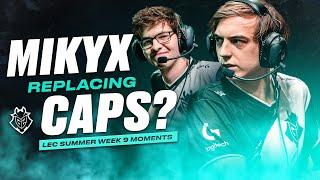 Mikyx Replacing Caps? | LEC Summer 2019 Week 9 Moments