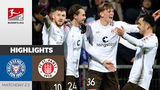 St. Pauli Celebrates In 7-Goal Thriller! | Kiel - St. Pauli | Highlights | MD23 - Bundesliga 2 23/24