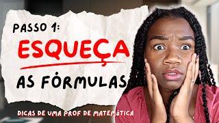 COMO DEIXAR DE SER RUIM EM MATEMÁTICA