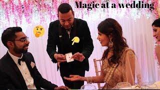 Magic at a wedding