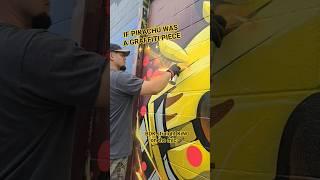  IF PIKACHU WAS A GRAFFITI PIECE  Pokemon pieces  #graffiti #Graffitiart #GmanGK