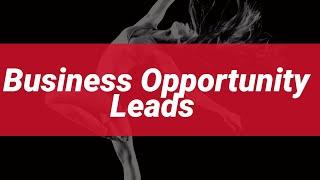 Business Opportunity Leads - Opportunity Seekers Mailing Lists