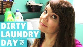 MY LAUNDRY CLEANING ROUTINE // CLEANING MOTIVATION // STAY AT HOME MOM