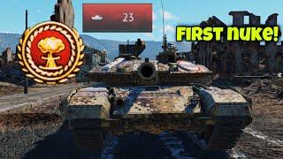 GETTING MY FIRST NUKE IN WAR THUNDER! T-90M Gameplay (War Thunder)