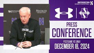 Women's Basketball - UNLV Postgame Press Conference (12/18/24)