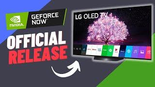GEFORCE NOW LG TV app - Official Release (2023)