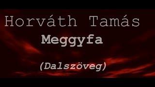 Horváth Tamás - Meggyfa dalszöveg