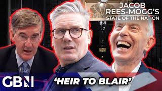 Mogg SLAMS 'heir to Blair' Starmer over £50 BILLION tax RISES as Blair accused of PUPPETEERING