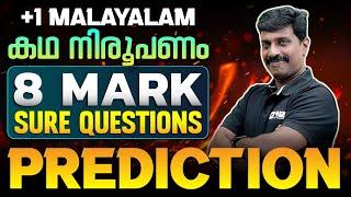 Plus One Malayalam Public Exam | Kadha Niroopanam - 8 Mark Sure Question | Exam Winner +1