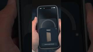 Anyone else love these Apple animations?  #iphone #iphone15 #iphone15pro #apple #wallet #magsafe