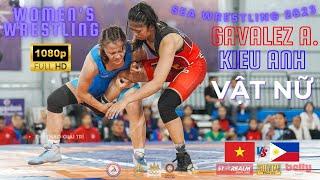 ‍️ FINAL Chung Kết Vật Nữ Nghẹt Thở Giải Vật VĐ Đông Nam Á 2023 Southeast Asian Wrestling #vatnu