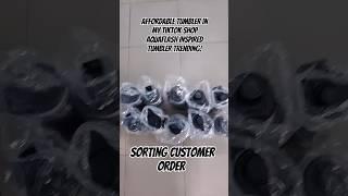 AquaFlash Inspired Tumbler | Sorting Order | BETV | Short Video