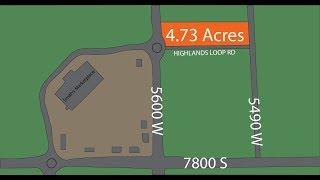 Prime Parcel 4.73 Acres in West Jordan, Utah