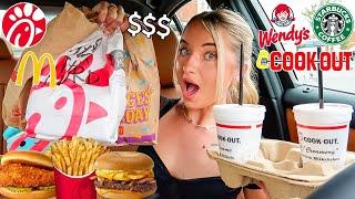 LETTING THE PERSON IN FRONT OF ME DECIDE WHAT I EAT FOR 24 HOURS!!