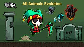 All Animals Evolution And The Epic Xmas Reaper (EvoWorld.io)