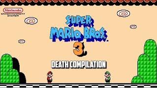 Super Mario Bros. 3 (NES) - 9 - Death Compilation