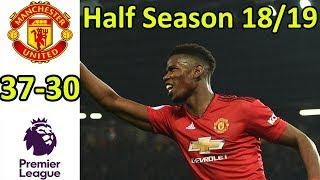 Manchester United Premier League Half Season 2018/2019 All Goals