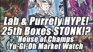 Labrynth & Purrely HYPE!! 25th Box Prices Skyrocket!? House of Champs Yu-Gi-Oh Market Watch