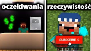 gdy chcesz być youtuberem w minecraft