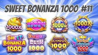 SLOT OYUNLARI  SWEET BONANZA 1000 BÜTÜN EKRANI KARPUZ VE MOR YAPTI 1000X ATTI #slotoyunları