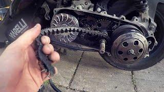 Change your Scooter Drive Belt in 2 Minutes!