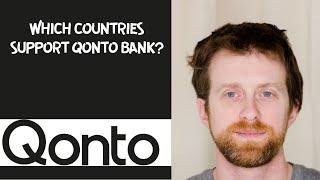 Which countries support Qonto bank?