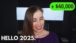 $40K FUNDED TRADER VLOG 2025 - Trading Accounts Revealed + Winning Trade Recap EURUSD (step by step)