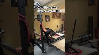 Hand Supported Single Leg KB RDL