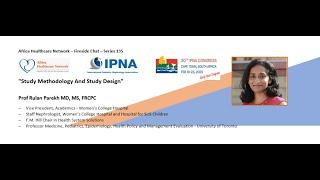 IPNA Research Webinar Series No-3: Pre-Congress IPNA 2025 :Prof.Rulan Parekh : Series 135