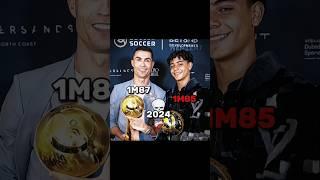 Ronaldo And Junior Height in 2021 But Junior in 2024..  #shorts #viral #funny #trending #fypシ #fyp