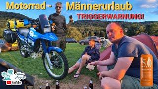 Teil 3️⃣ Wilde Motorradreise / Eifel und Mosel mit Motorrad und Zelt (Reallife Camping-Doku)