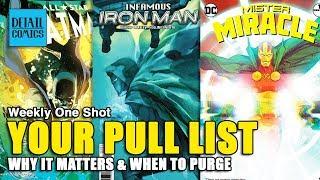 Comic Book Pull List: What It Is, Why It Matters & When To Cancel || Weekly One Shot