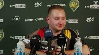 "I'M NOT FOCUSED ON THE PREMIER LEAGUE; I WANT TO BE IN THE TOP 16" - DIMITRI VAN DEN BERGH