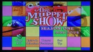 The Muppet Show Season One 2005 DVD Menu Disc 4 DVDTV VIZIO