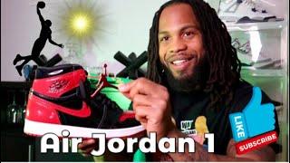 UNBOXING Jordan 1 patent bred, from stockX SHORT REVIEW!  #jordan #jordan1